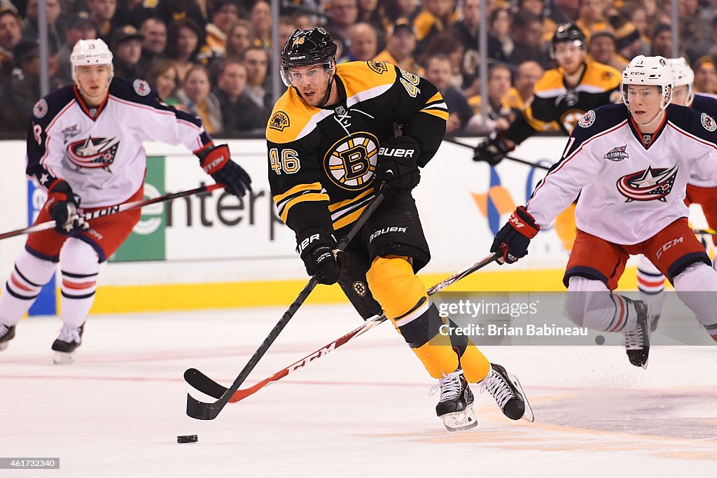 Columbus Blue Jackets v Boston Bruins