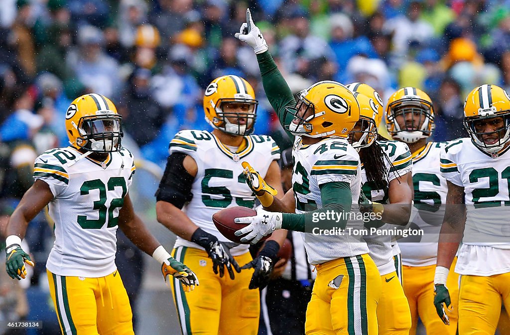 NFC Championship - Green Bay Packers v Seattle Seahawks