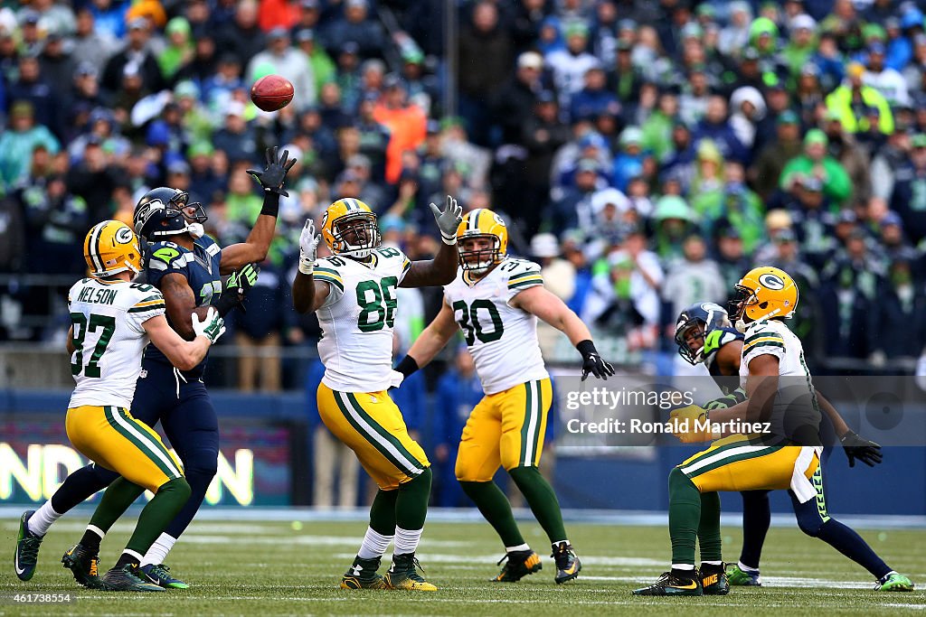 NFC Championship - Green Bay Packers v Seattle Seahawks