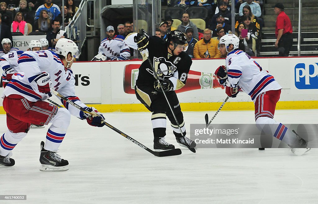 PA: New York Rangers v Pittsburgh Penguins