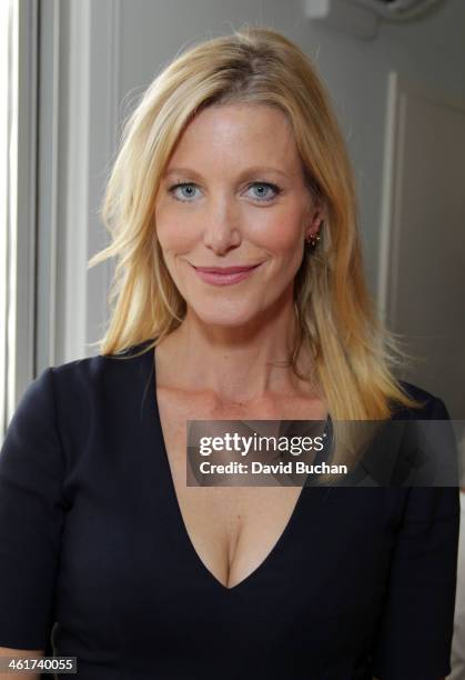 Actress Anna Gunn attends DPA Pre-Golden Globe Awards Gift Suite at the Luxe Hotel on January 10, 2014 in Beverly Hills, California.