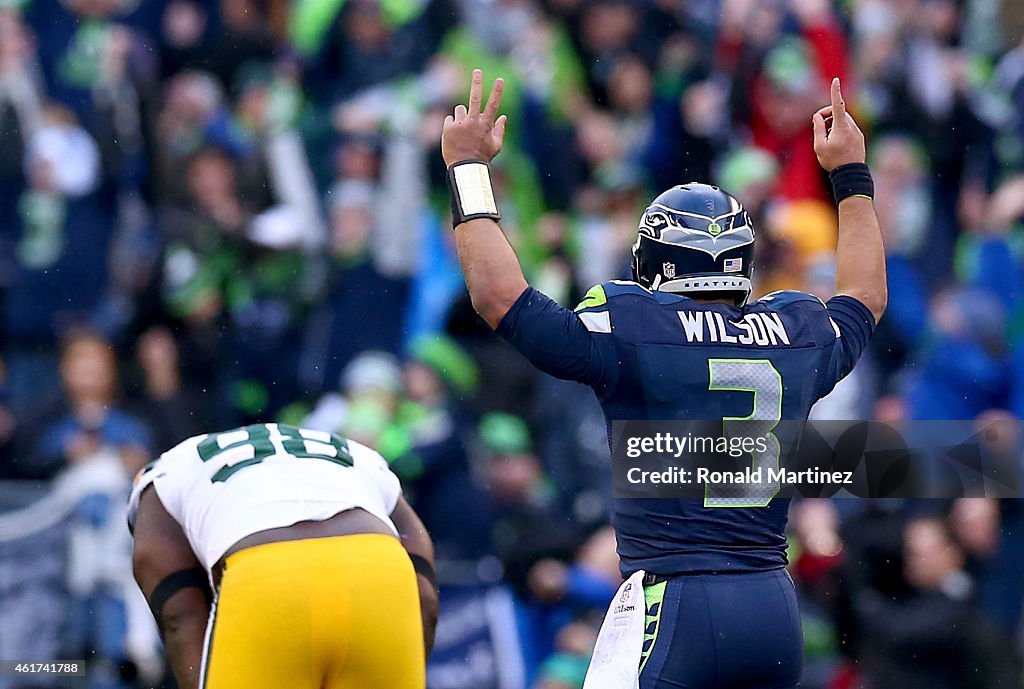 NFC Championship - Green Bay Packers v Seattle Seahawks