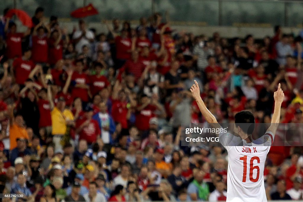 China PR v DPR Korea - 2015 Asian Cup