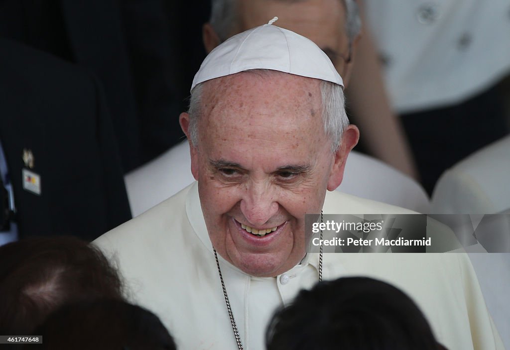 Pope Francis Leaves Philippines After 5 Day Tour