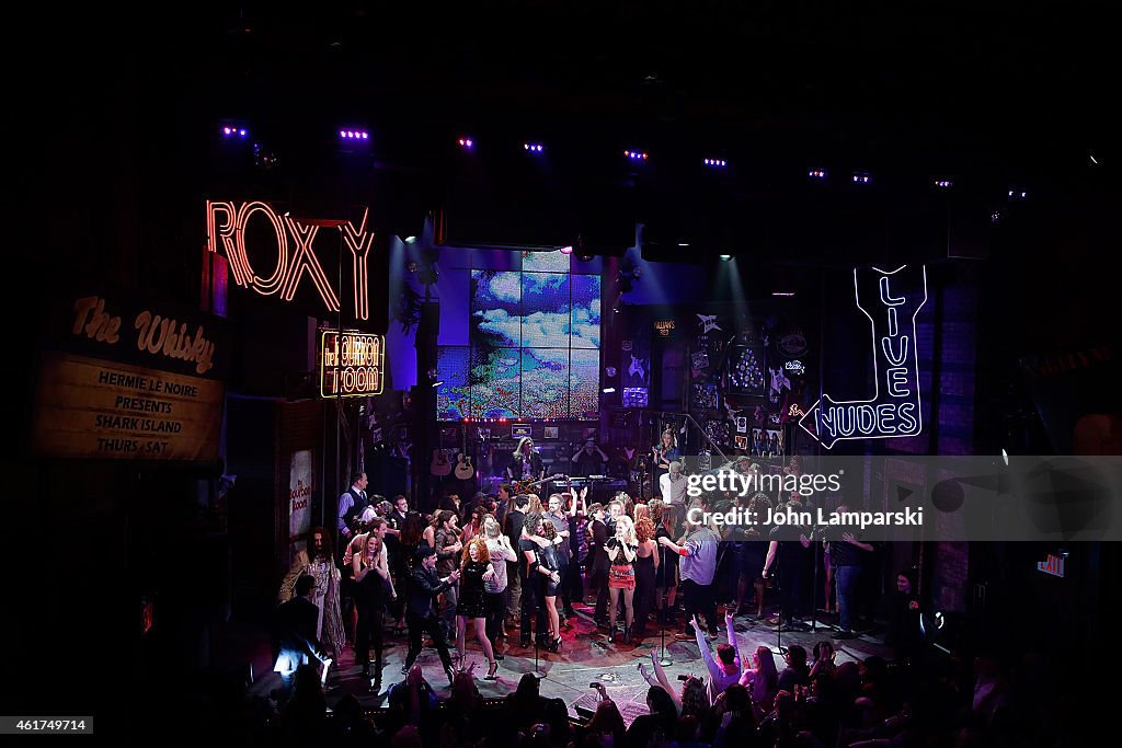 "Rock Of Ages" Final Performance On Broadway