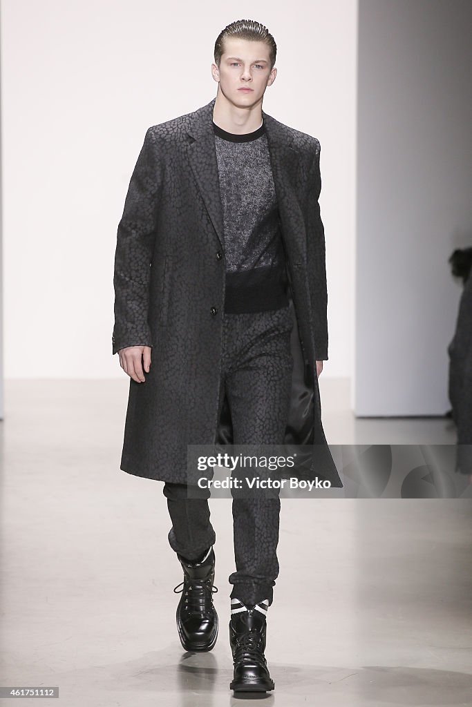 Calvin Klein - Runway - Milan Menswear Fashion Week Fall Winter 2015/2016