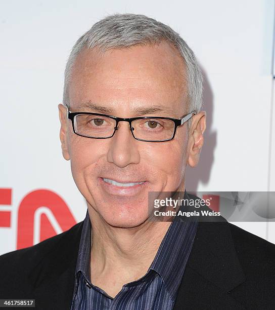 Dr. Drew Pinsky attends the CNN Worldwide All-Star 2014 Winter TCA Party at Langham Hotel on January 10, 2014 in Pasadena, California.