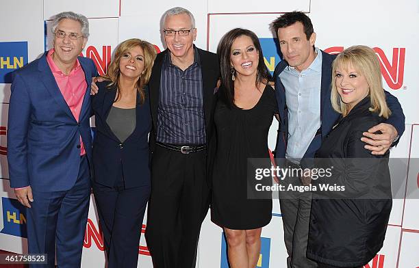 Producer Albie Hecht, TV personality Jane Velez-Mitchell, Dr. Drew Pinsky, TV personality Robin Meade, TV personality A.J. Hammer and TV personality...