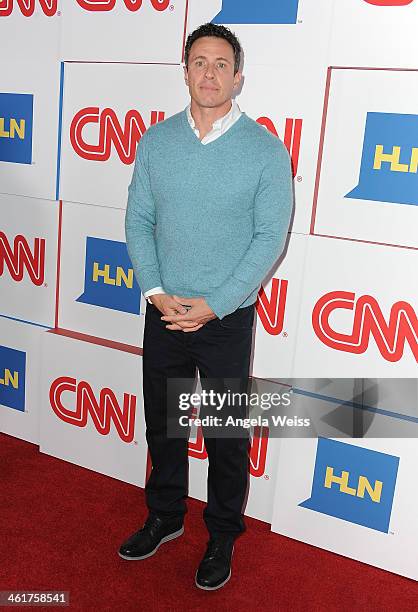 Journalist Chris Cuomo attends the CNN Worldwide All-Star 2014 Winter TCA Party at Langham Hotel on January 10, 2014 in Pasadena, California.