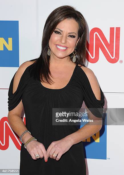 S Robin Meade attends the CNN Worldwide All-Star 2014 Winter TCA Party at Langham Hotel on January 10, 2014 in Pasadena, California.