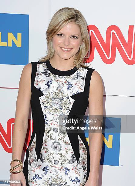 Anchor Kate Bolduan attends the CNN Worldwide All-Star 2014 Winter TCA Party at Langham Hotel on January 10, 2014 in Pasadena, California.