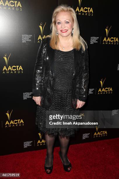 Actress Jacki Weaver attends the 3rd Annual Australian Academy International Awards at Sunset Marquis Hotel & Villas on January 10, 2014 in West...