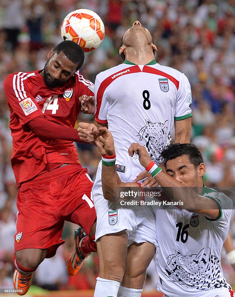 IR Iran v UAE - 2015 Asian Cup