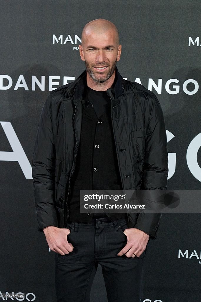 Zinedine Zidane is New face of Mango