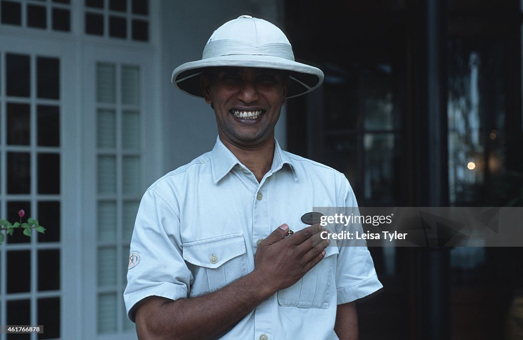 The concierge at one of Asia's most esteemed colonial hotels...