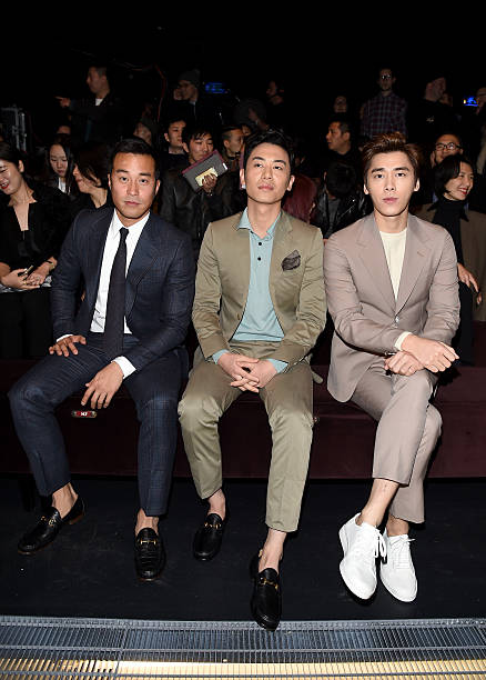 ITA: GUCCI SHOW - Front Row - Milan Menswear Fashion Week Fall Winter 2015/2016