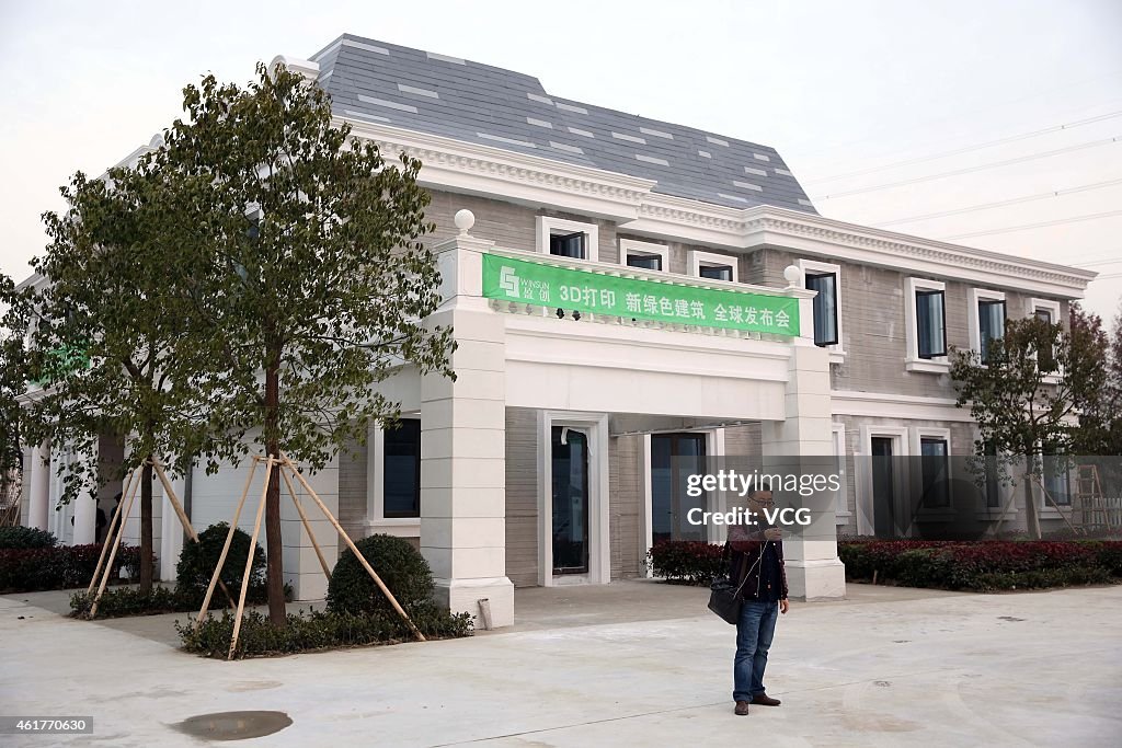 3D-Printed Houses In Suzhou