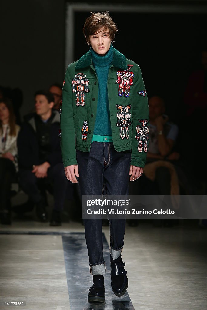 MSGM SHOW - Runway - Milan Menswear Fashion Week Fall Winter 2015/2016