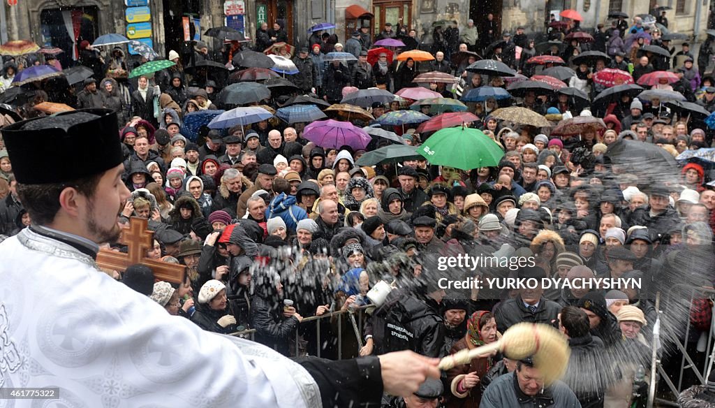 UKRAINE-RELIGION-EPIPHANY