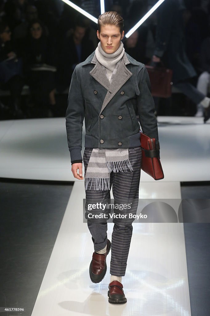 CANALI SHOW - Runway - Milan Menswear Fashion Week Fall Winter 2015/2016