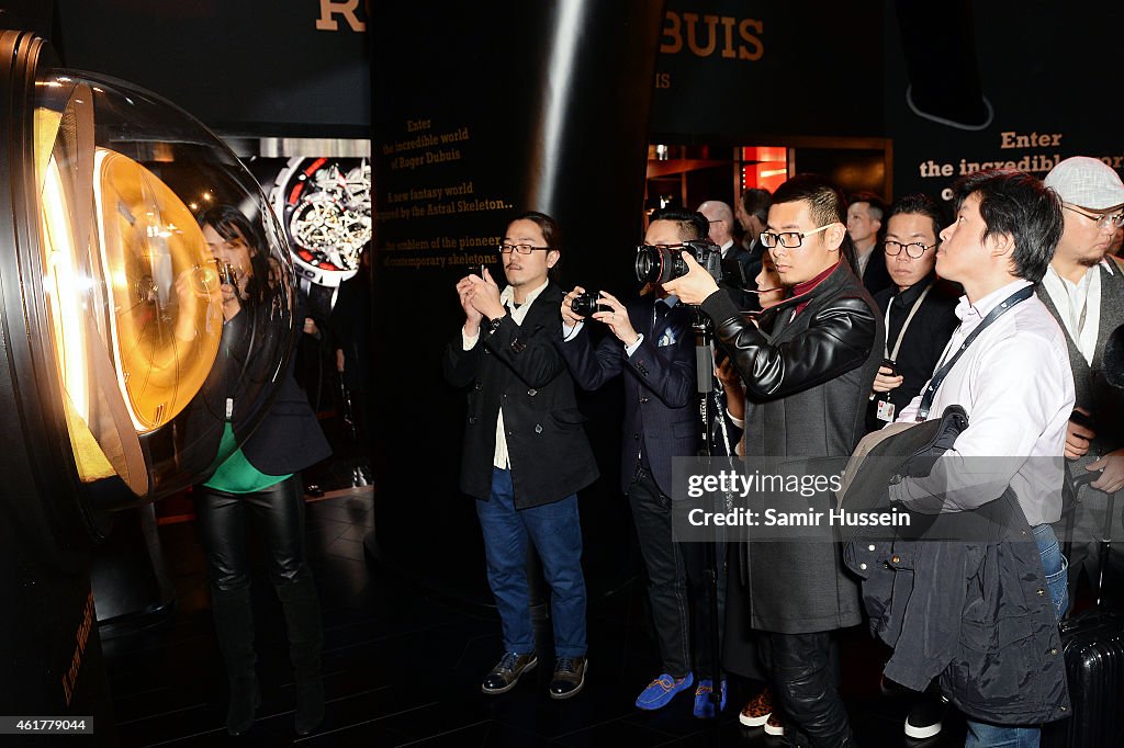 Roger Dubuis At The SIHH 2015