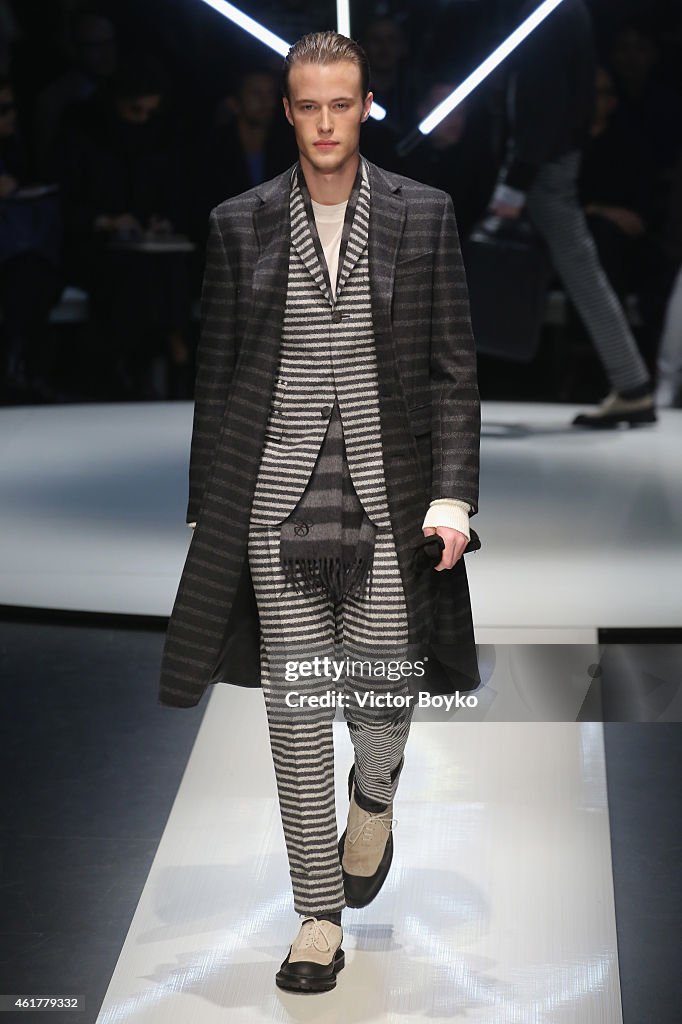 CANALI SHOW - Runway - Milan Menswear Fashion Week Fall Winter 2015/2016