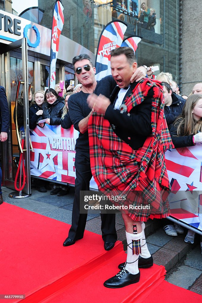 'Britain's Got Talent' Edinburgh Auditions - Photocall