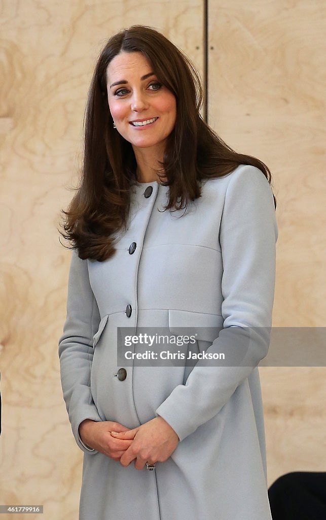 The Duchess Of Cambridge Formally Opens The Kensington Leisure Centre