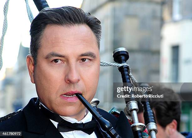 David Walliams attends the Edinburgh auditions for 'Britain's Got Talent' at Edinburgh Festival Theatre on January 19, 2015 in Edinburgh, Scotland.