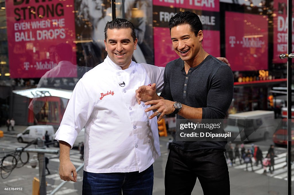 Buddy Valastro Visits "Extra"