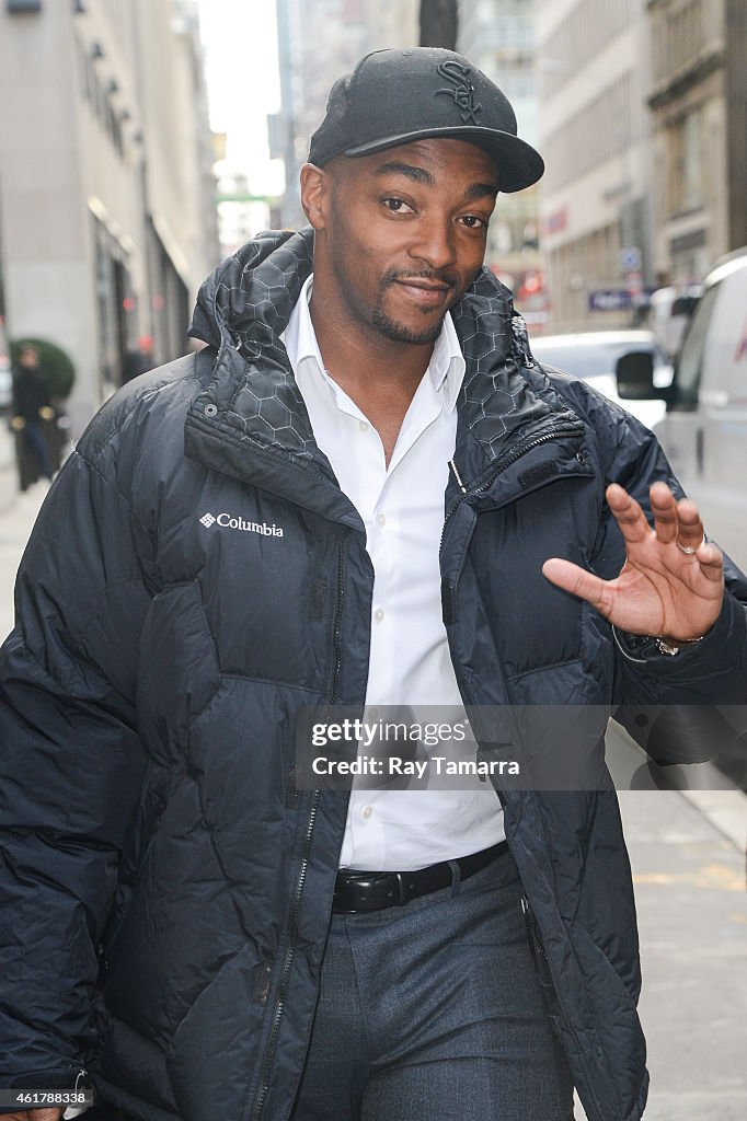 Celebrity Sightings In New York City - January 19, 2015