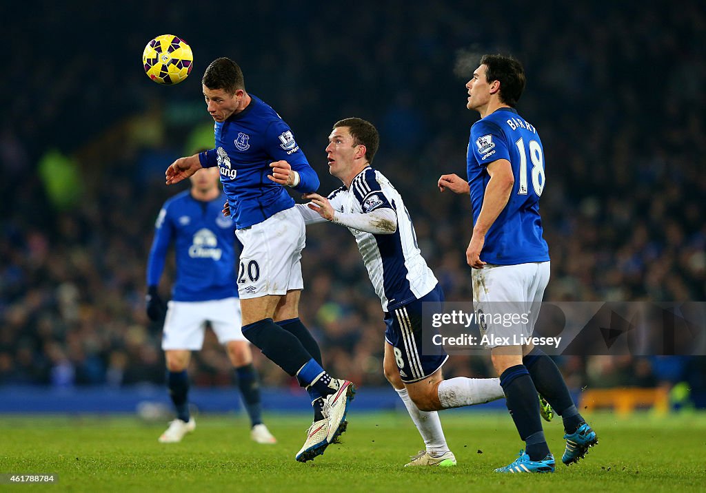 Everton v West Bromwich Albion - Premier League