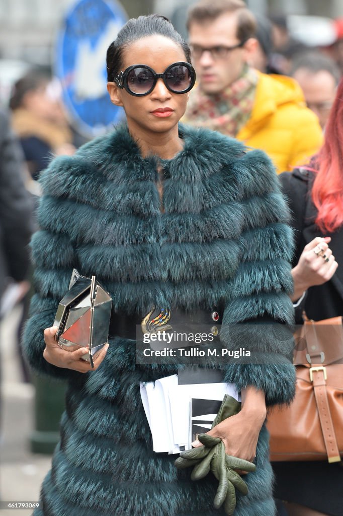 Street Style Day 1 - Milan Fashion Week Menswear Autumn/Winter 2014