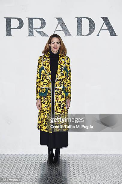 Martin attends the Prada Journal event during the Milan Menswear Fashion Week Fall Winter 2015/2016 on January 19, 2015 in Milan, Italy.