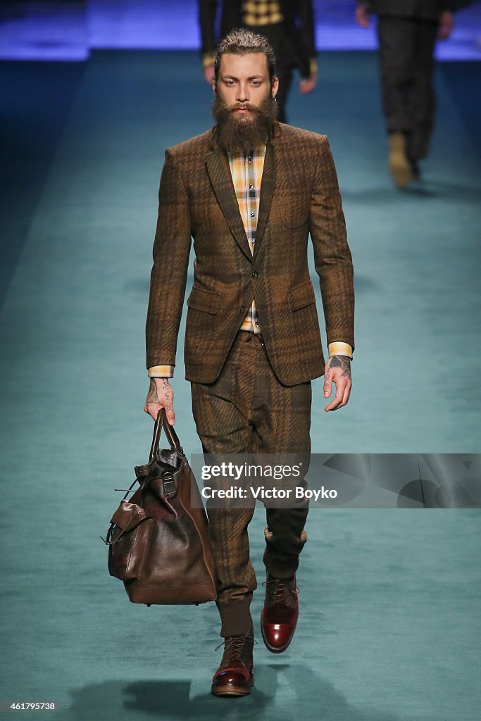 ETRO SHOW - Runway - Milan Menswear Fashion Week Fall Winter 2015/2016