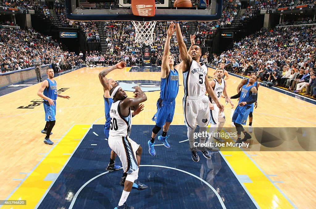 Dallas Mavericks v Memphis Grizzlies