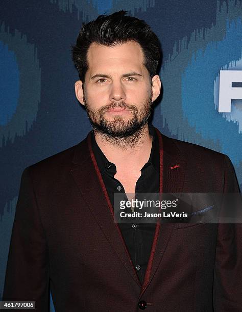 Actor Kristoffer Polaha attends the FOX winter TCA All-Star party at Langham Hotel on January 17, 2015 in Pasadena, California.