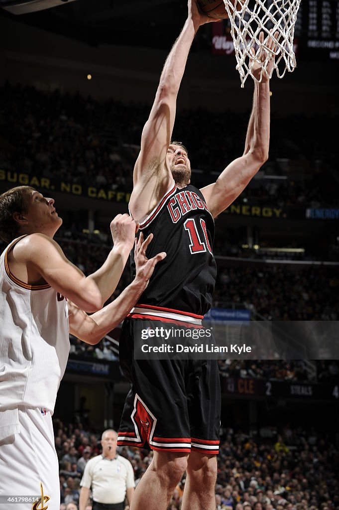 Chicago Bulls v Cleveland Cavaliers