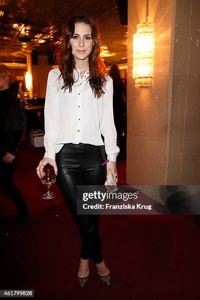 Lena Meyer-Landruth attends Laurel After Show Party - Mercedes-Benz Fashion Week Berlin Autumn/Winter 2015/16 on January 19, 2015 in Berlin, Germany.