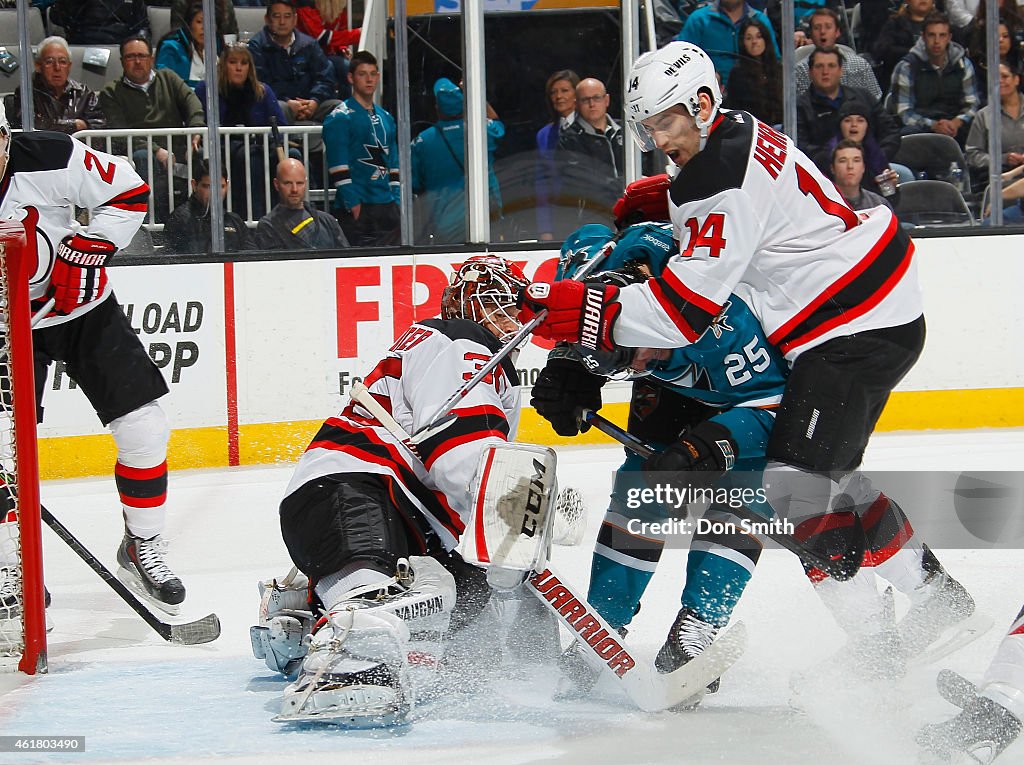 New Jersey Devils v San Jose Sharks