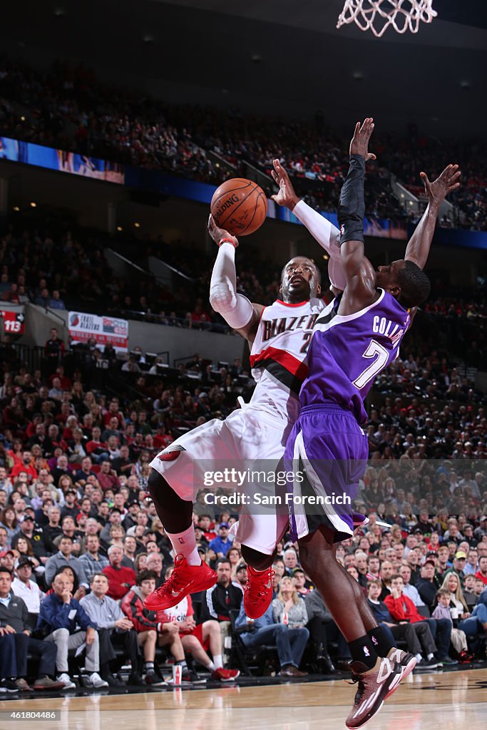 Sacramento Kings v Portland Trail Blazers