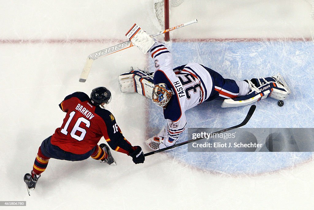 Edmonton Oilers v Florida Panthers