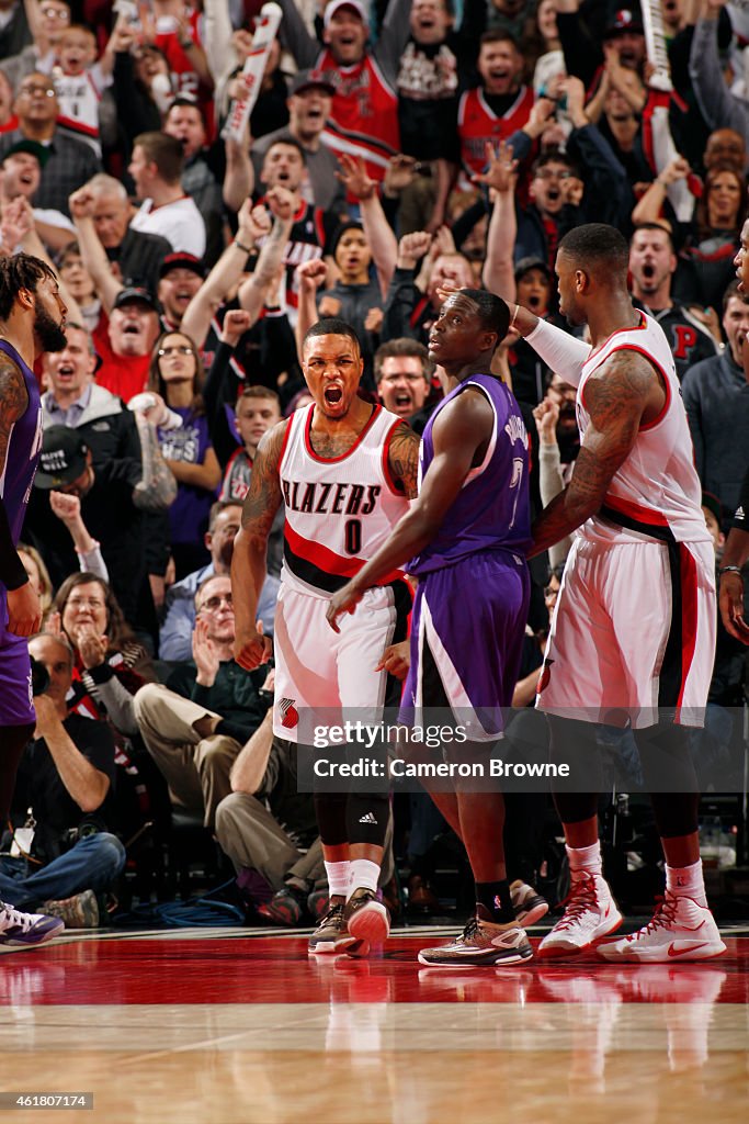 Sacramento Kings v Portland Trail Blazers