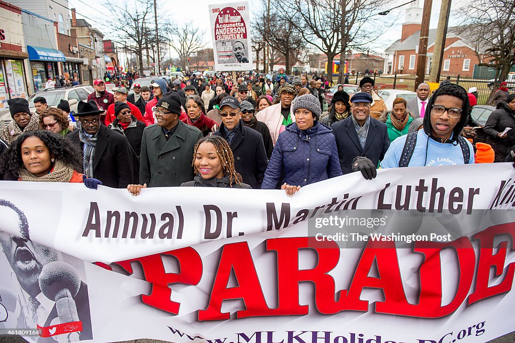 Martin Luther King Peace March in Southeast Washington, D.C.