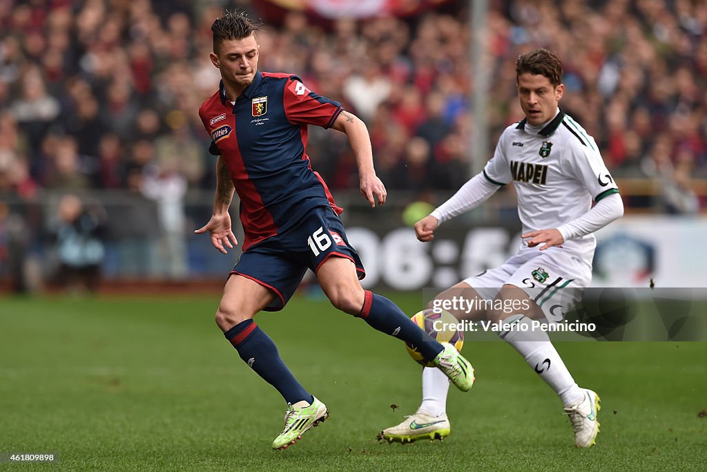 Genoa CFC v US Sassuolo Calcio - Serie A