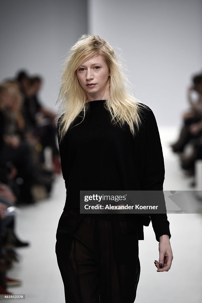 Aleks Kurkowski Show - Mercedes-Benz Fashion Week Berlin Autumn/Winter 2015/16