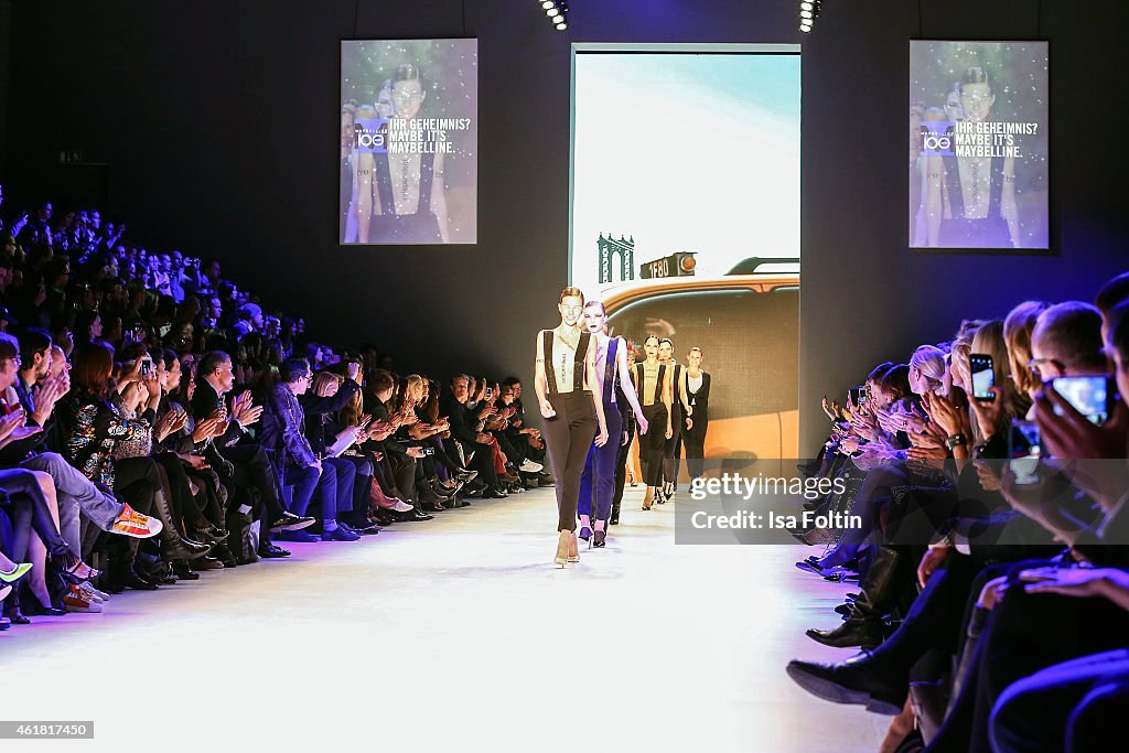 It's Showtime - Maybelline New York 100th Anniversary Show - Mercedes-Benz Fashion Week Berlin Autumn/Winter 2015/16