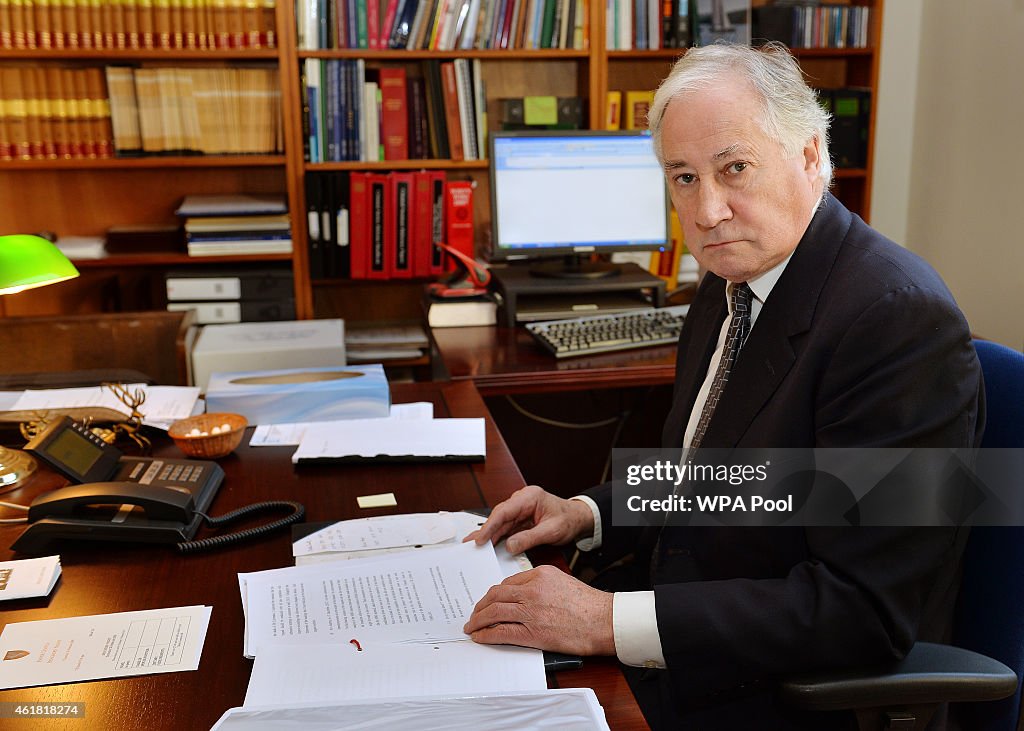 Chairman of The Public Inquiry Into The Death of Alexander Litvinenko Sir Robert Owen At The Royal Courts of Justice