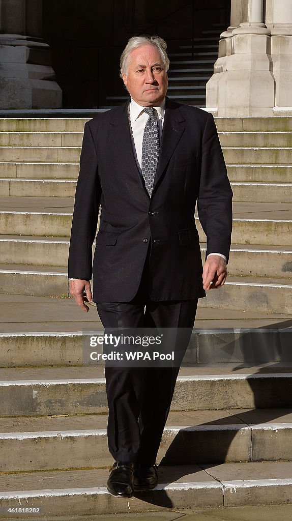 Chairman of The Public Inquiry Into The Death of Alexander Litvinenko Sir Robert Owen At The Royal Courts of Justice