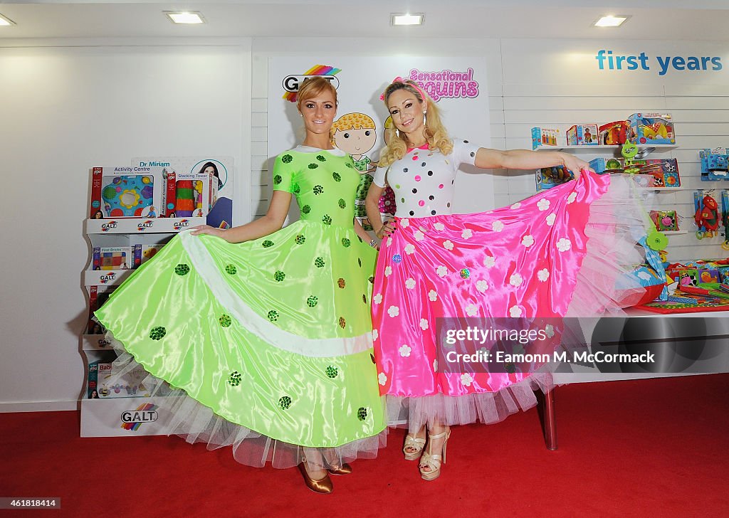 Dazzling Dancers Kristina Rihanoff And Aliona Vilani Make Sensational Appearance At Toy Fair 2015